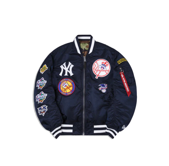 New York Yankees X Alpha Industries Bomber Jacket